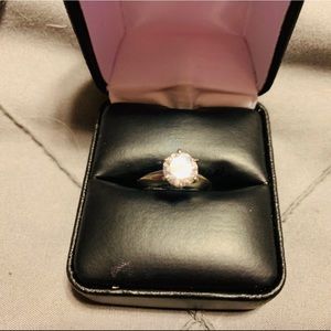 💍Platinum💍 Plated Sterling Engagement Ring